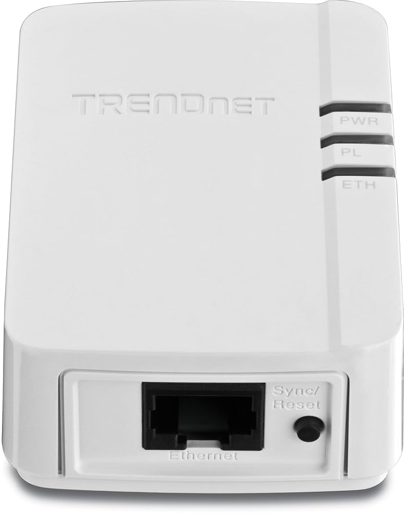 PLC(電源ライン通信アダプター)キット Amazon | TRENDnet コンセントに差し込むだけの簡単PLCキット